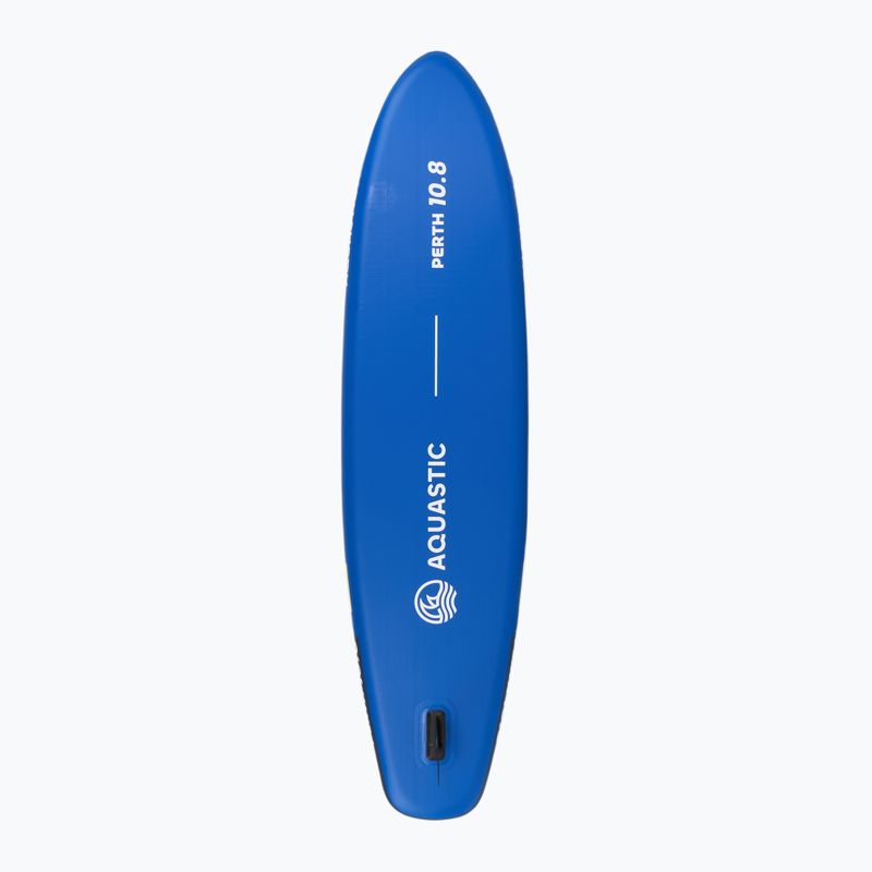 Set Paddleboard SUP aufblasbar AQUASTIC Perth 10'8" allround dark blue 4