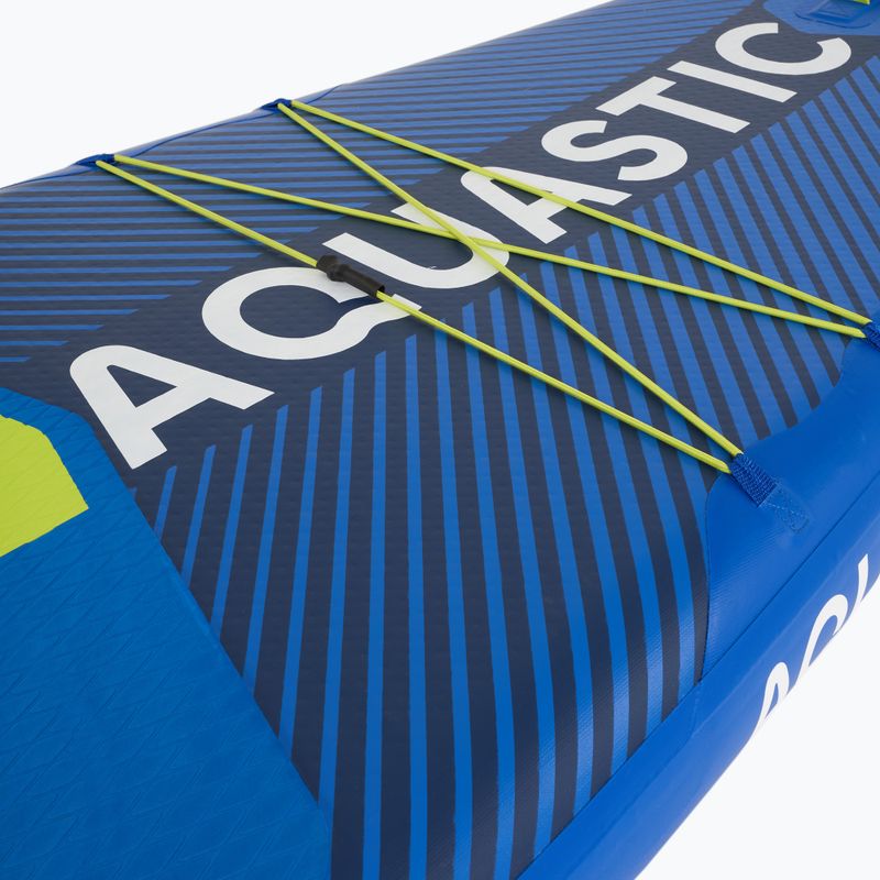 Set Paddleboard SUP aufblasbar AQUASTIC Perth 10'8" allround dark blue 7