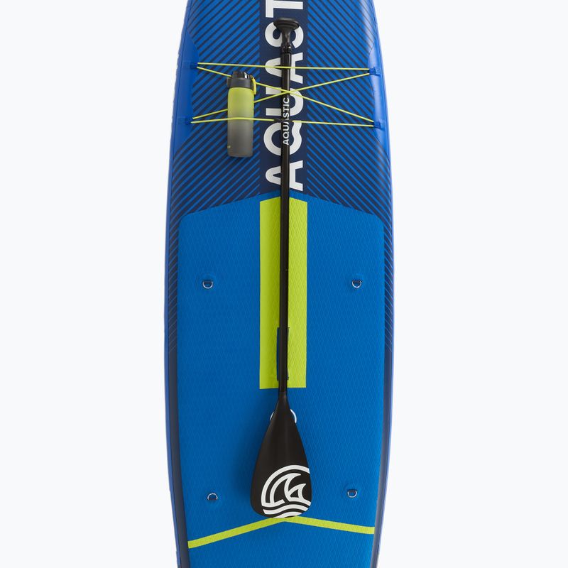 Set Paddleboard SUP aufblasbar AQUASTIC Perth 10'8" allround dark blue 10