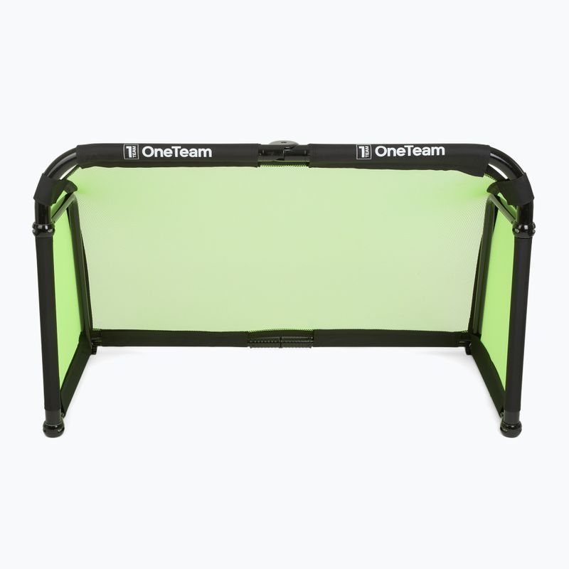 Fußballtor OneTeam SWIFTGOAL 150 x 90 cm foldable black/green 4
