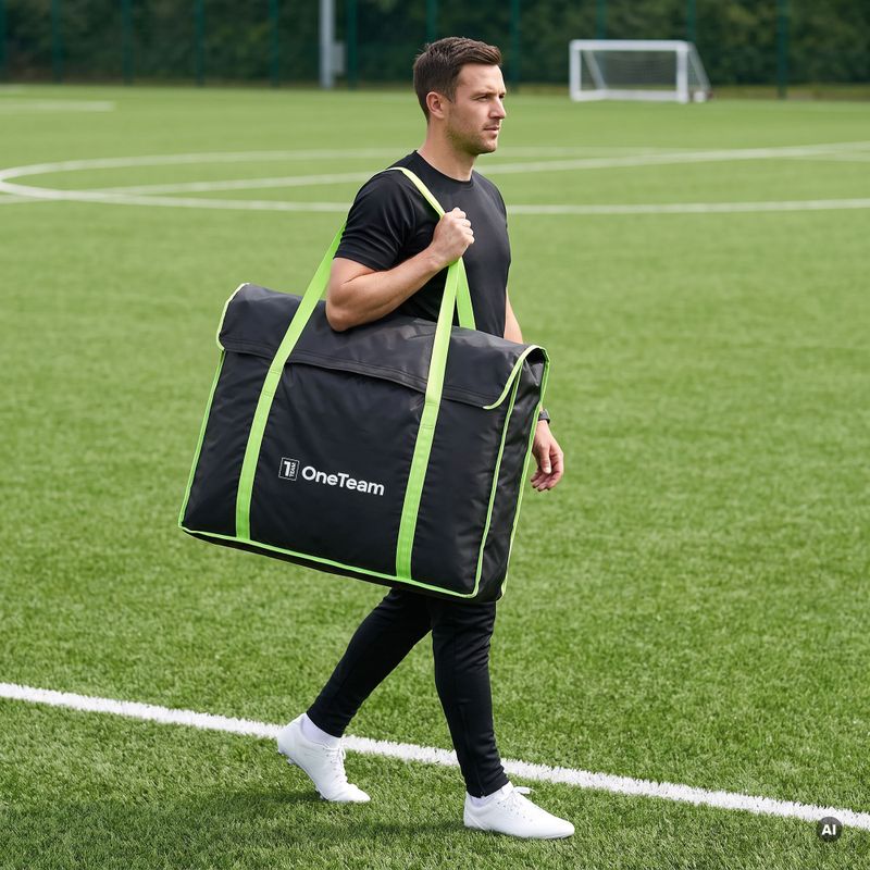 Tragetasche für das Tor OneTeam Swiftgoal 120 x 70 cm black/green 3