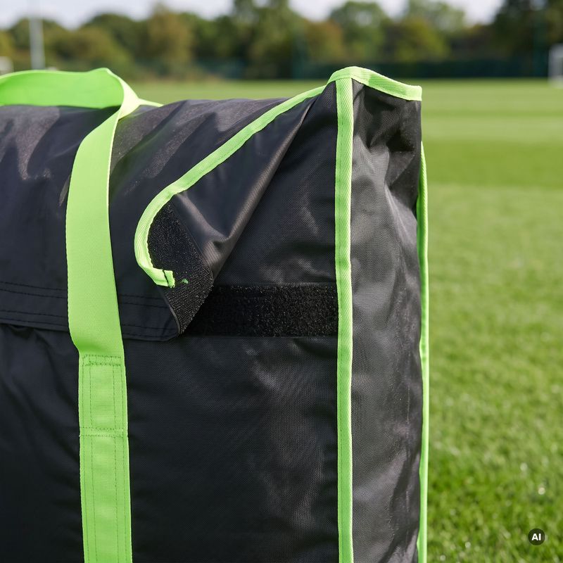 Tragetasche für Tor OneTeam Swiftgoal 180 x 120 cm schwarz/grün 5