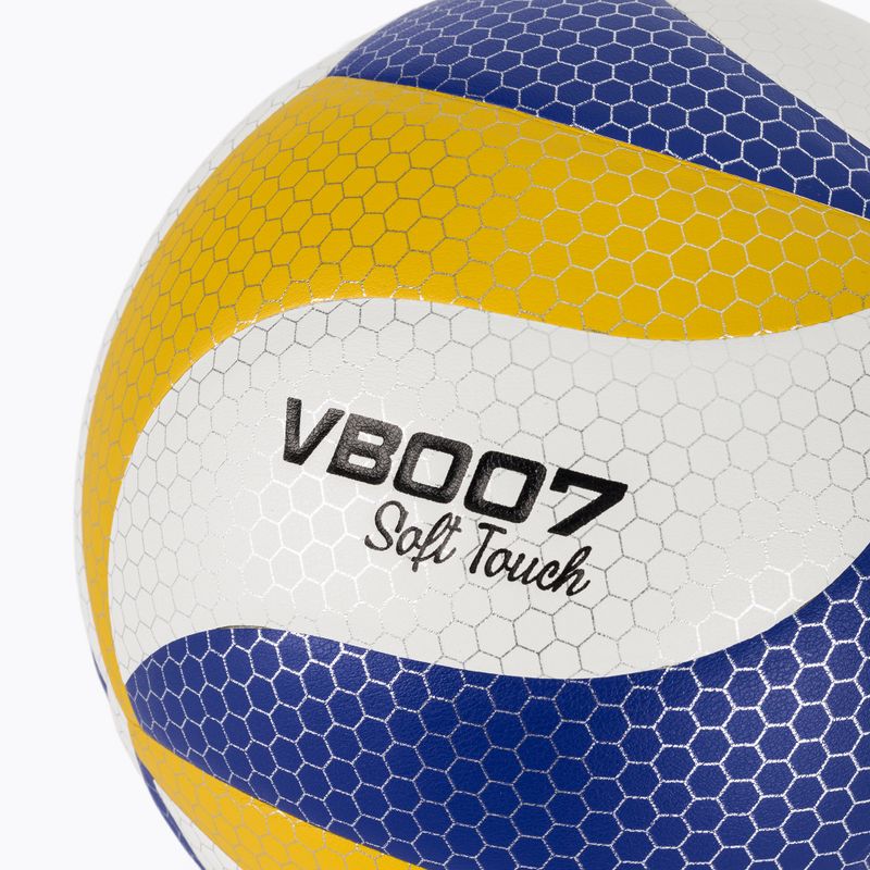 Volleyball OneTeam VB007 yellow/blue/white size 5 3