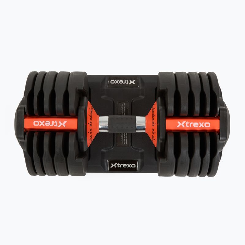 Verstellbare Kurzhantel XTREXO 24kg EVO black 3