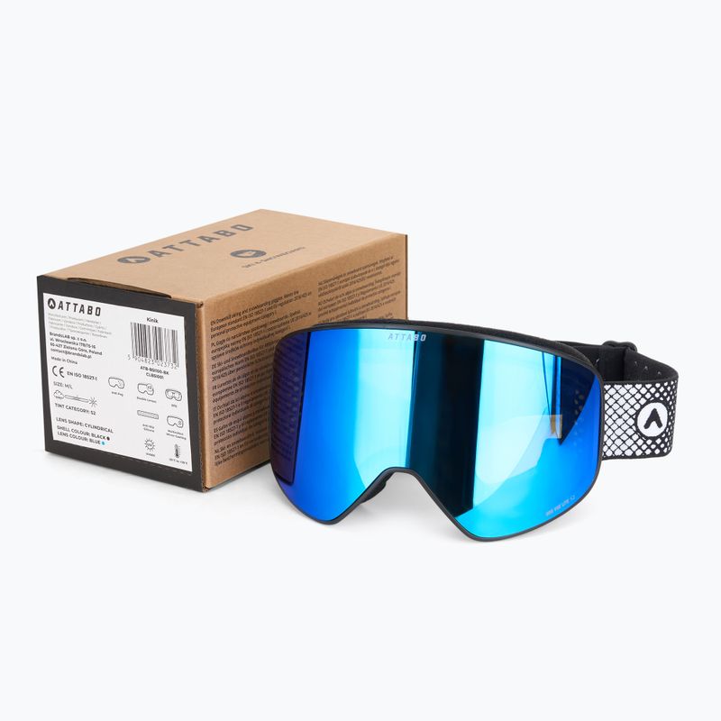 Skibrille ATTABO Kinik black 12