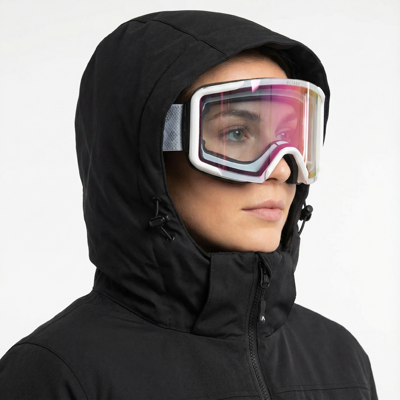 Skibrille ATTABO Nanuk Pro photochromic white 3