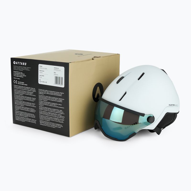 Skihelm ATTABO Avens 2.0 Visor white 13