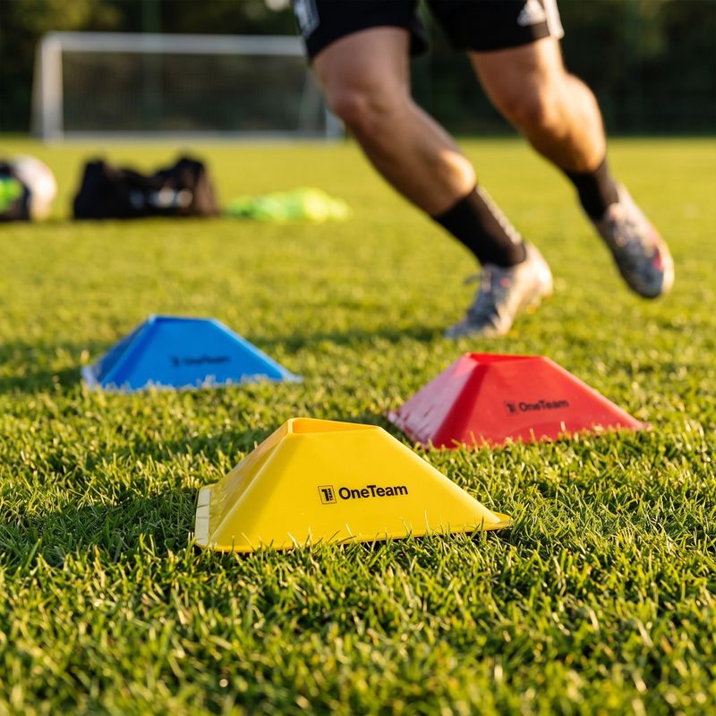 Trainingskegel OneTeam TRFTB01 30 Stück grün 4