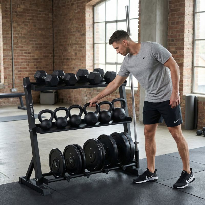 Ständer XTREXO Complex Gym Storage black 4