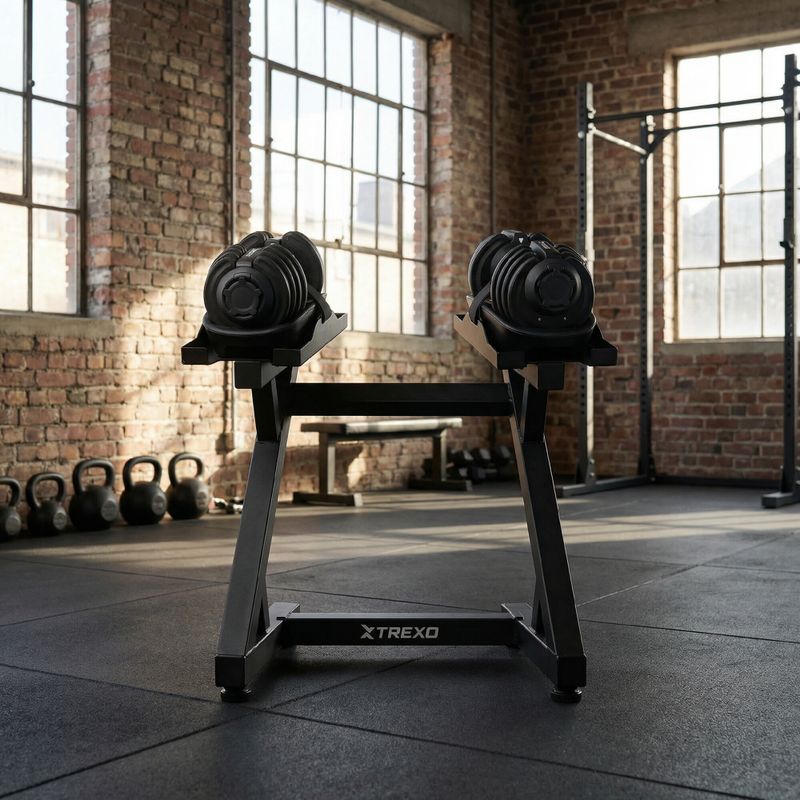 Ständer für verstellbare Hanteln XTREXO black 4