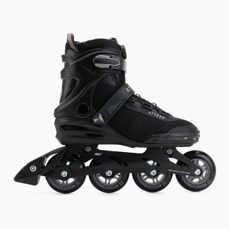 Inlineskates Herren ATTABO OneFoot Fitgo system black 2