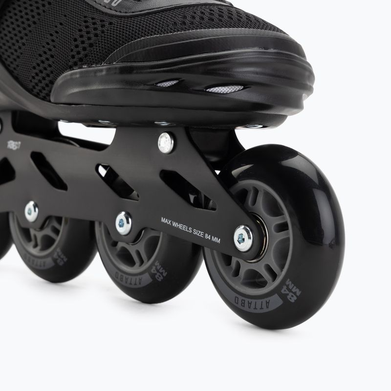 Inlineskates Herren ATTABO OneFoot Fitgo system black 13