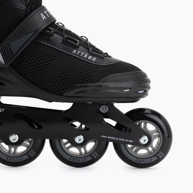 Inlineskates Herren ATTABO OneFoot Fitgo system black 15