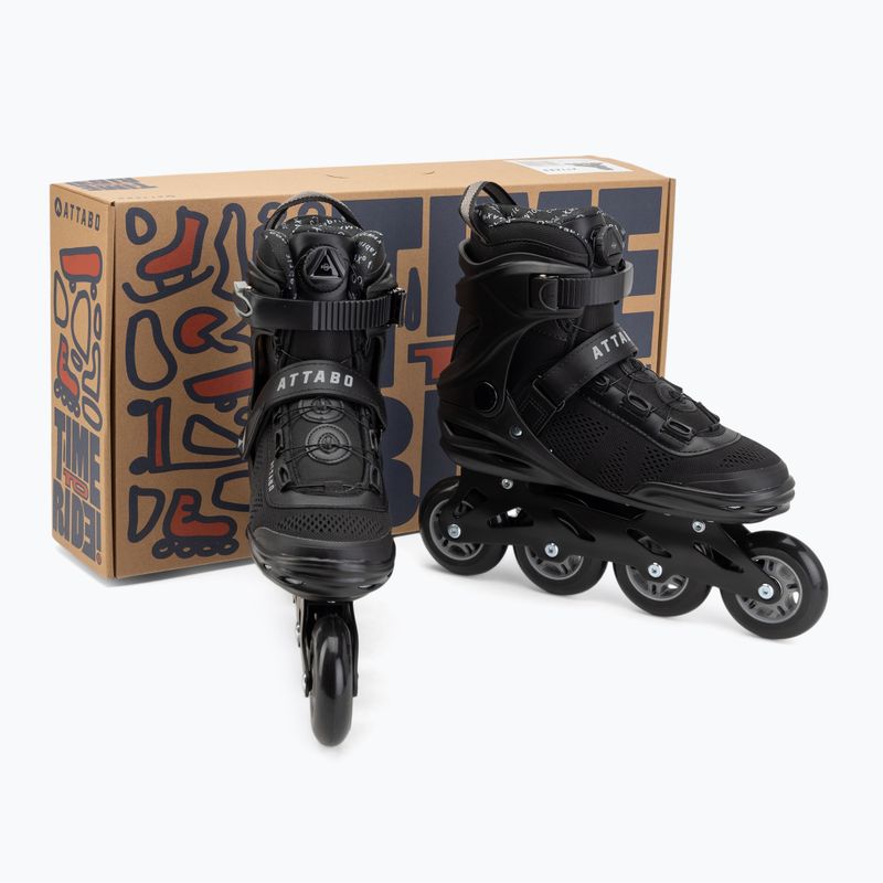 Inlineskates Herren ATTABO OneFoot Fitgo system black 16