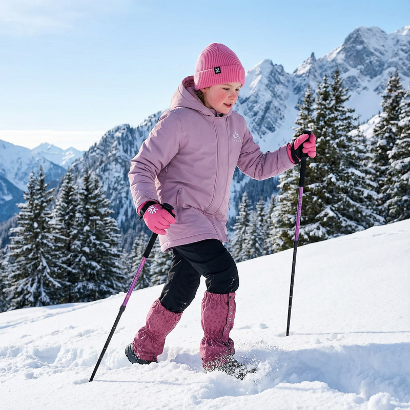 Kinder-Trekkingstöcke KADVA Kidd rosa 2