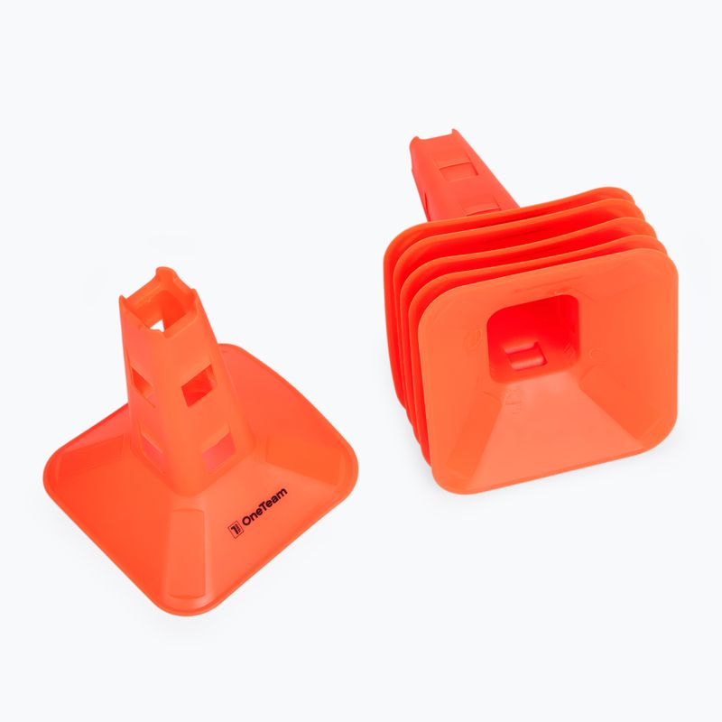 Trainingskegel OneTeam TRFTB03 MD6 6 Stück orange 4