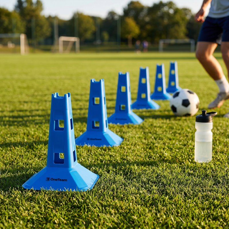 Trainingshütchen OneTeam TRFTB03 MD6 6 Stück blau 3