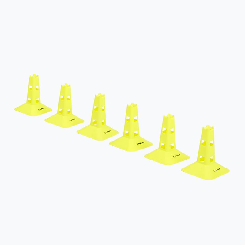 Set aus Leitkegeln OneTeam TRFTB03 MD6 6 Stück gelb 5
