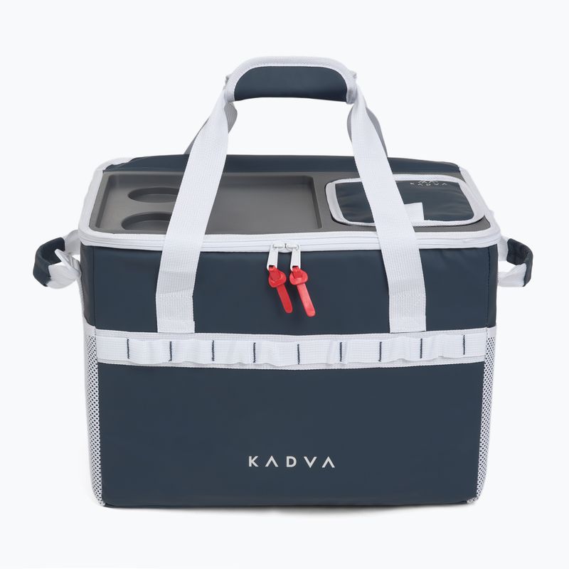 Klappbarer KADVA Campingkühlschrank in Tasche Picnicer 30 l marineblau 2