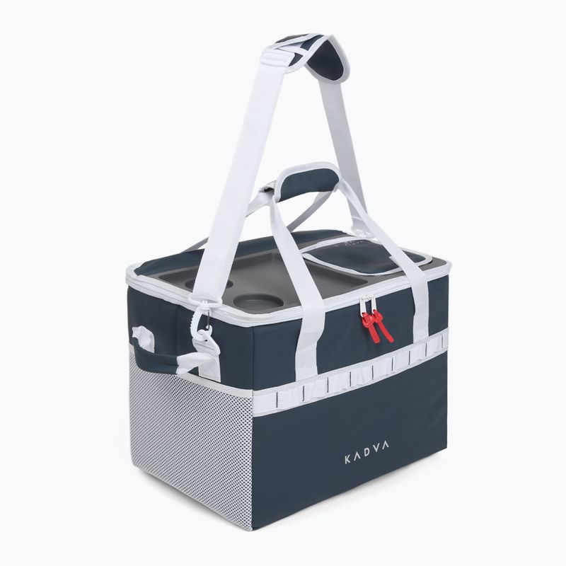 Klappbarer KADVA Campingkühlschrank in Tasche Picnicer 30 l marineblau 6