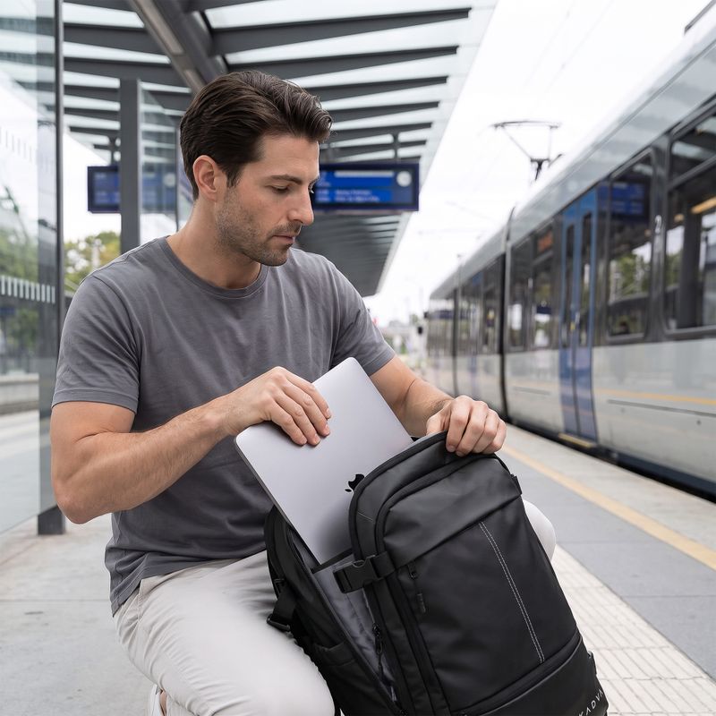 Vakuumrucksack KADVA ARTravel 30 l schwarz 4