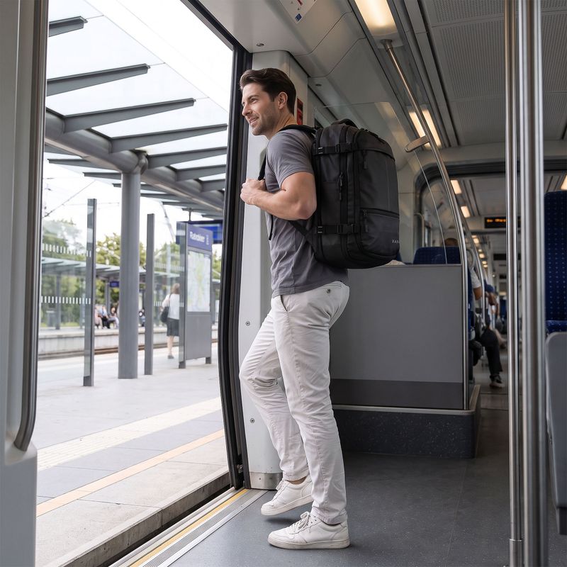 Vakuumrucksack KADVA ARTravel 30 l schwarz 5