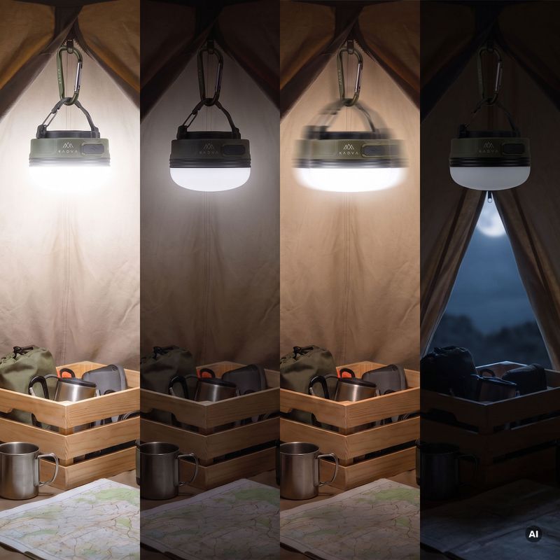 Campinglampe KADVA Suno grün 4