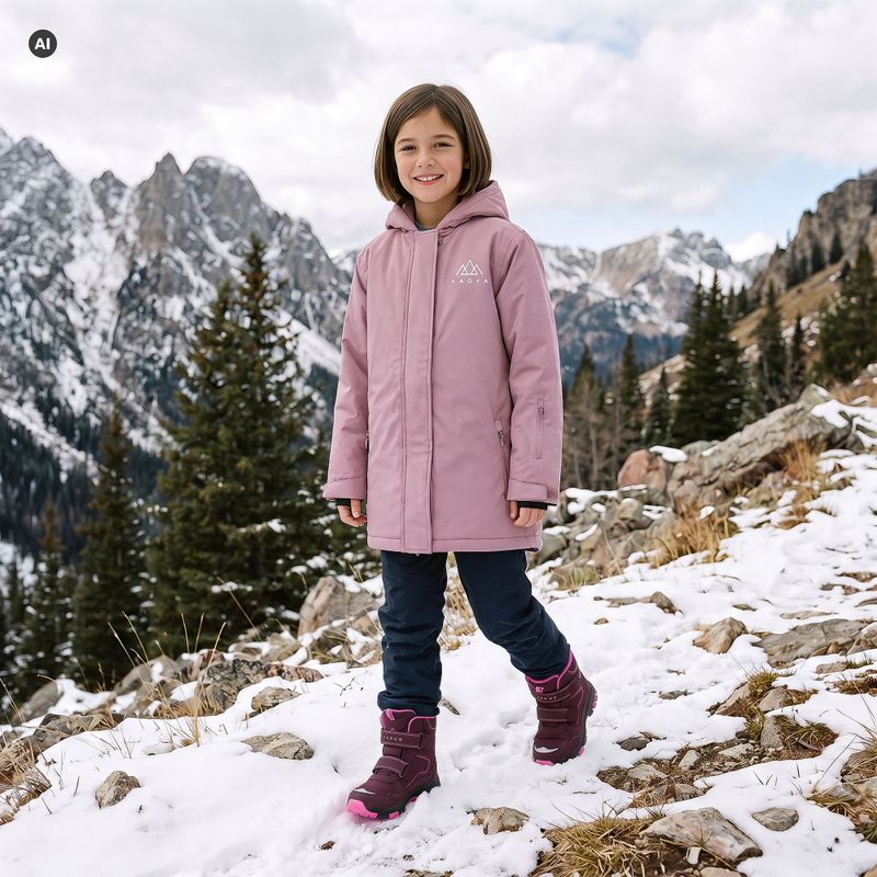 Kinder-Winterstiefel KADVA Snowey Mid WP rosa 5