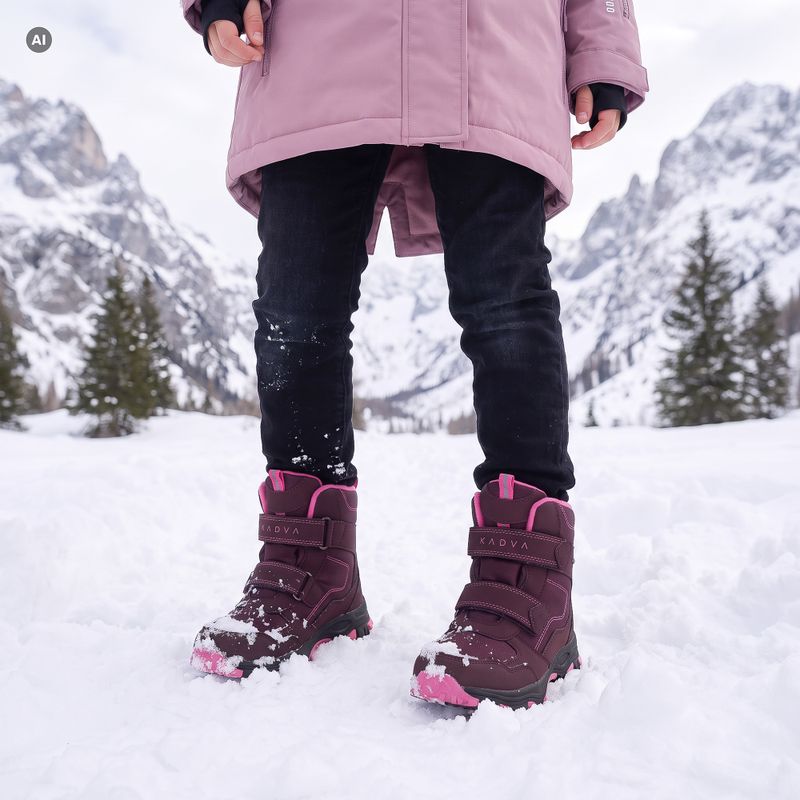 Kinder-Winterstiefel KADVA Snowey Mid WP rosa 6