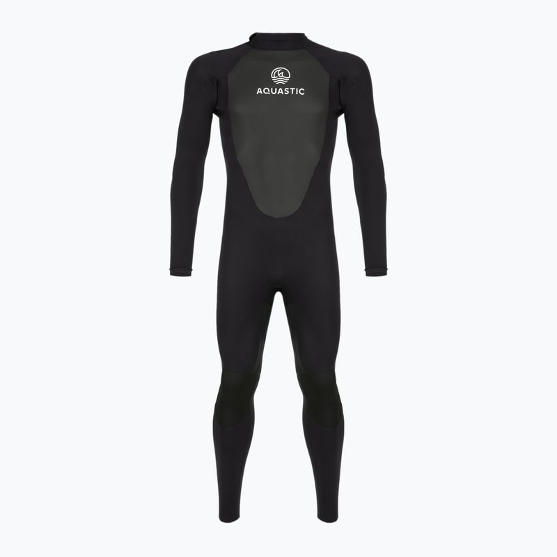 Herren-Neoprenanzug AQUASTIC aus 4/3 mm Neopren WAVEY black 10