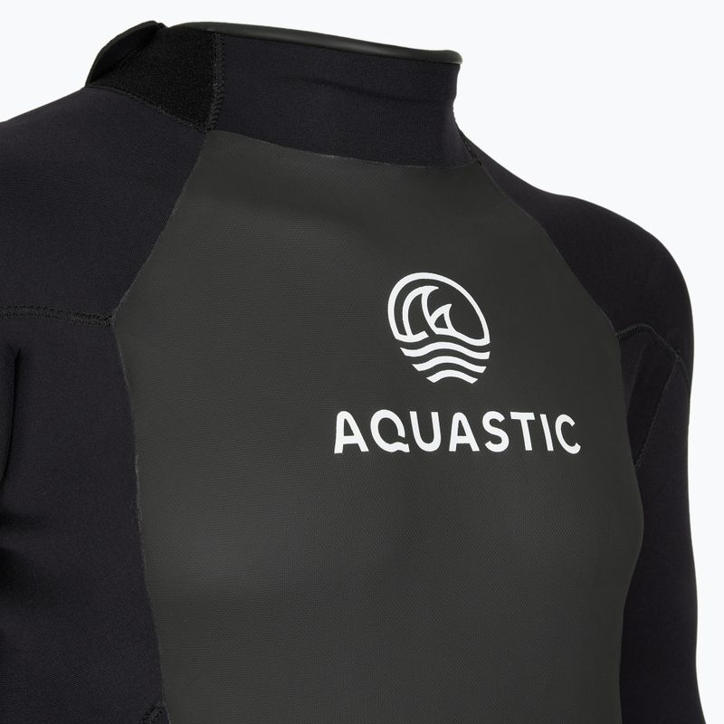 Herren-Neoprenanzug AQUASTIC aus 4/3 mm Neopren WAVEY black 12
