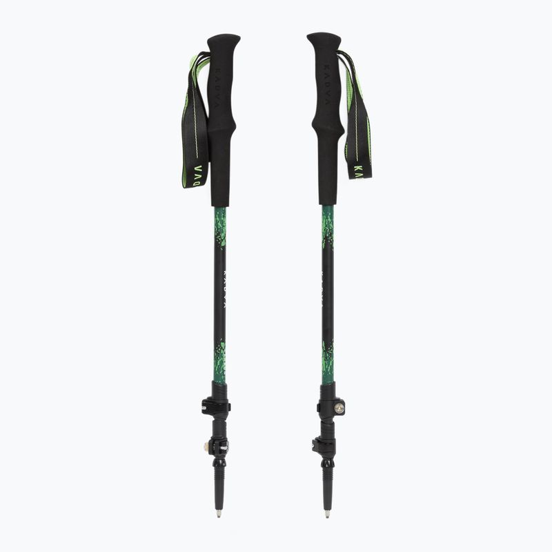 Trekkingstöcke KADVA Torre adjustable carbon green 5