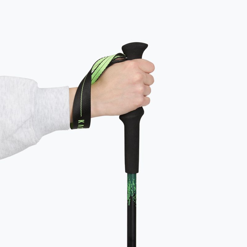 Trekkingstöcke KADVA Torre adjustable carbon green 6