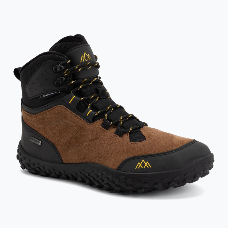 Barfußschuhe Herren KADVA SOLEAF Anti-Puncture Braun