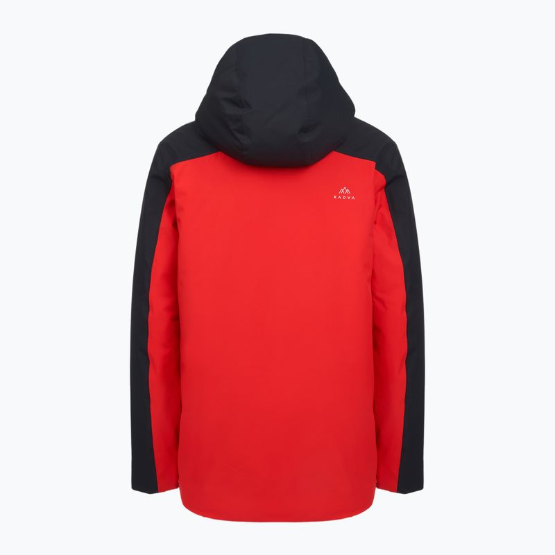 Herren-Skijacke KADVA Velar WP 10K/8K schwarz 2
