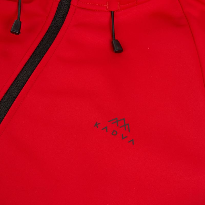 Herren-Trekking-Sweatshirt KADVA Arix WP 5K/3K Softshell-Hybrid Rot 3