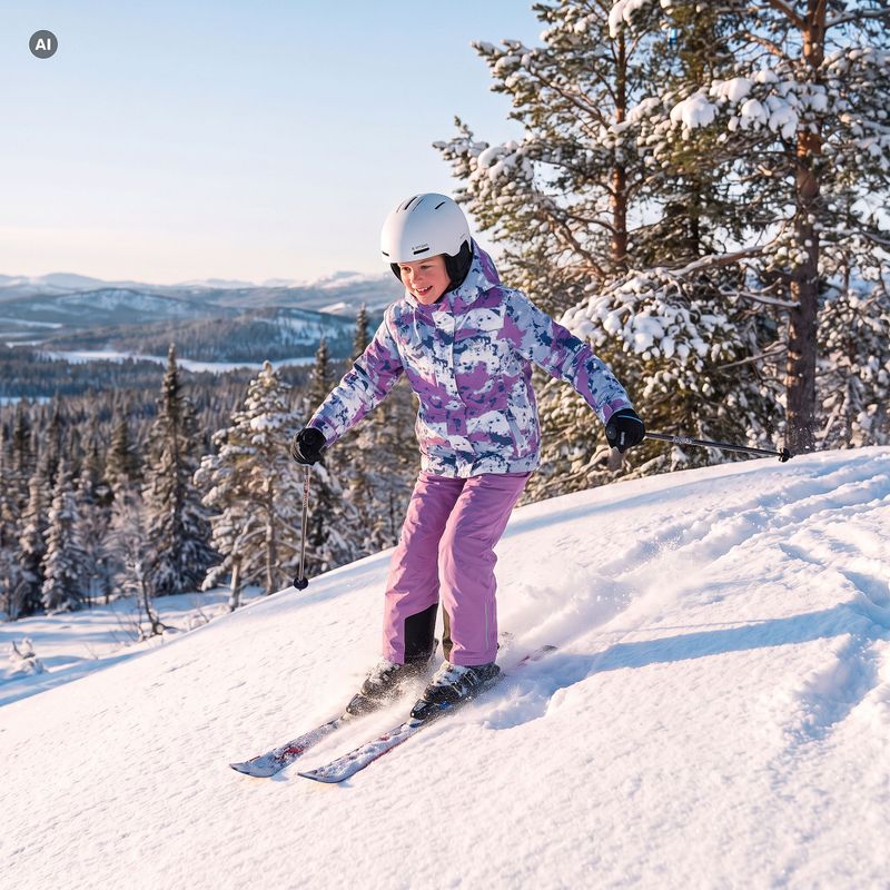 Kinder-Skiset KADVA Skiki KDG WP 5K/3K in Flieder 5