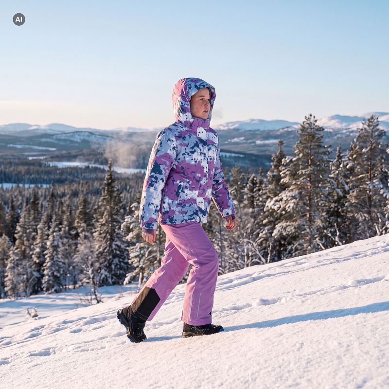 Kinder-Skiset KADVA Skiki KDG WP 5K/3K in Flieder 6