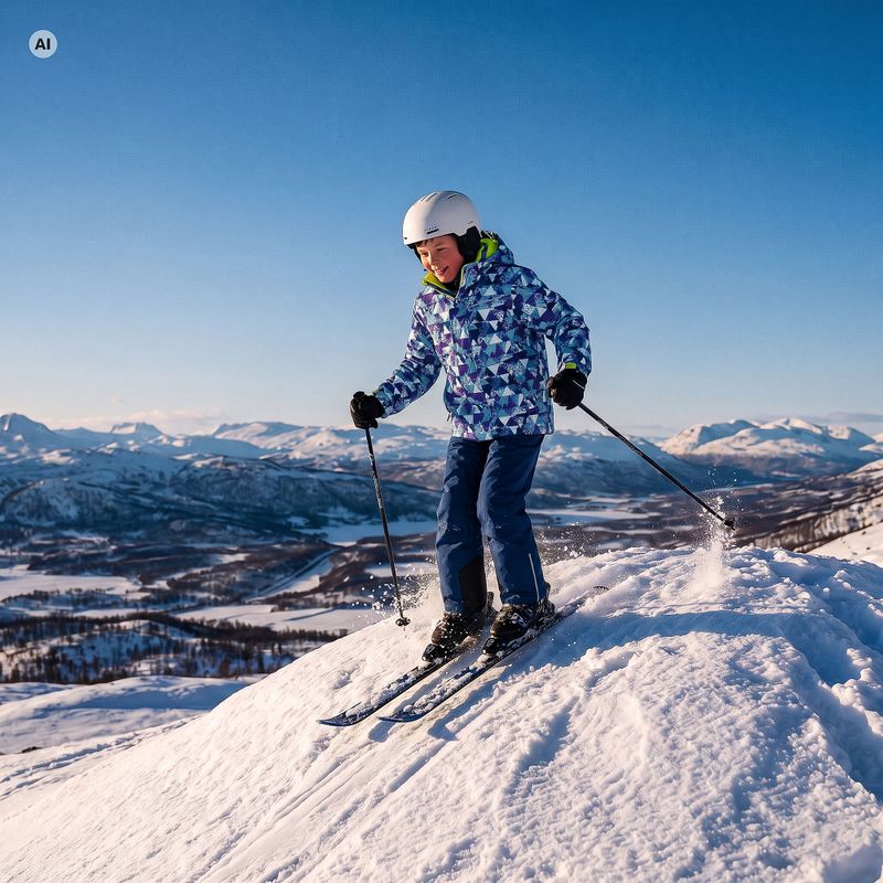Kinder-Skiset KADVA Skiki KDG WP 5K/3K marineblau 5