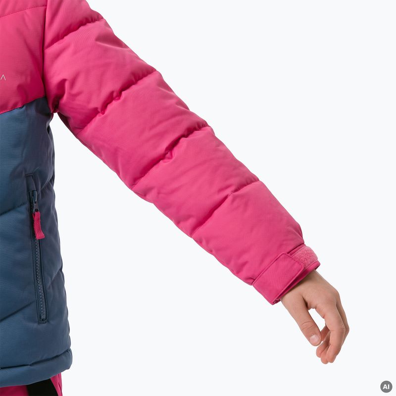 Kinder gefütterte Jacke Kadva Zippi KDG WP 5K/3K rosa 4