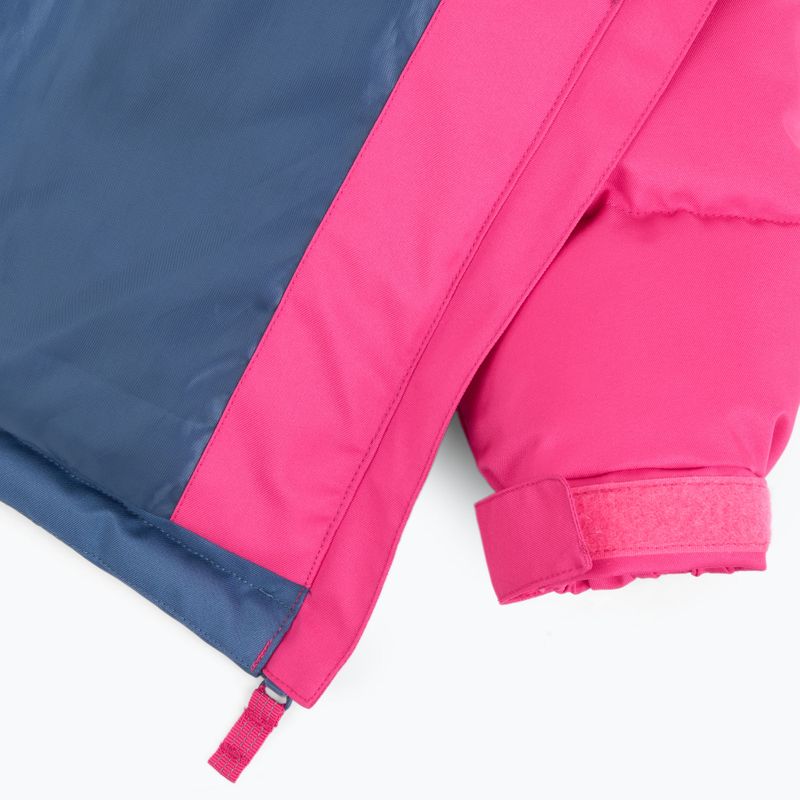 Kinder gefütterte Jacke Kadva Zippi KDG WP 5K/3K rosa 6