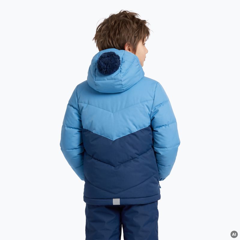 Kinder gefütterte Jacke Kadva Zippi KDG WP 5K/3K blau 2