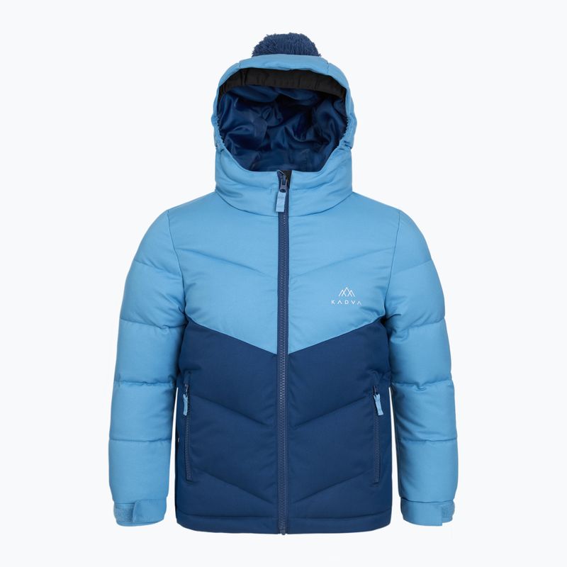 Kinder gefütterte Jacke Kadva Zippi KDG WP 5K/3K blau