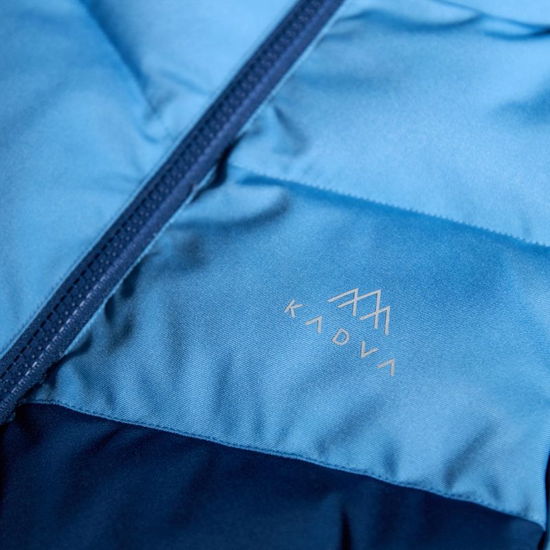 Kinder gefütterte Jacke Kadva Zippi KDG WP 5K/3K blau 7