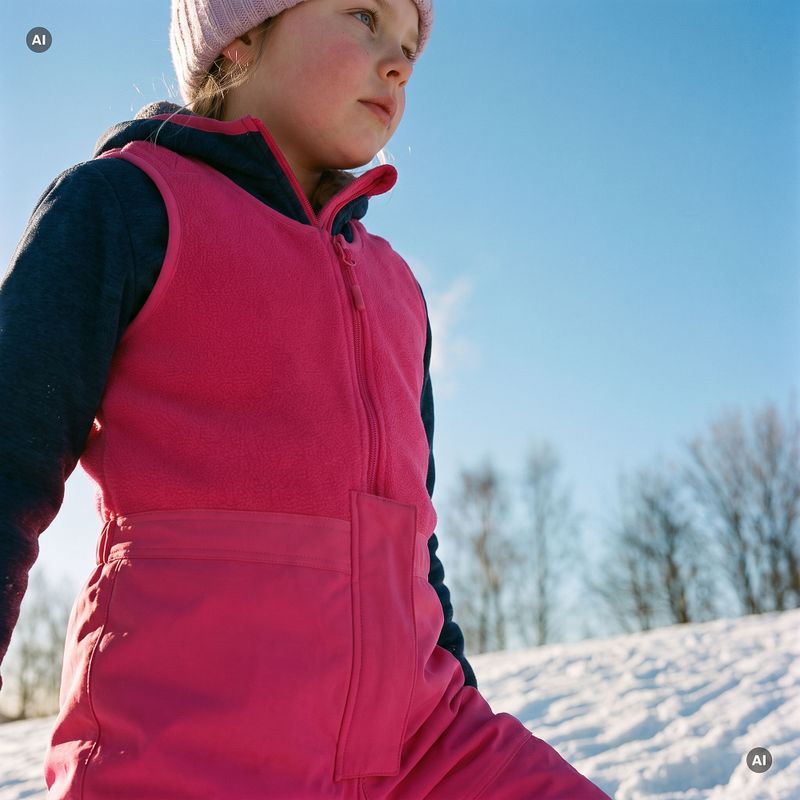 Kinder-Skihose KADVA Totto KDG WP 5K/3K rosa 6