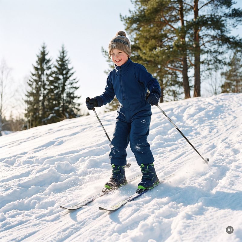 Kinder-Skihose KADVA Totto KDG WP 5K/3K marineblau 4