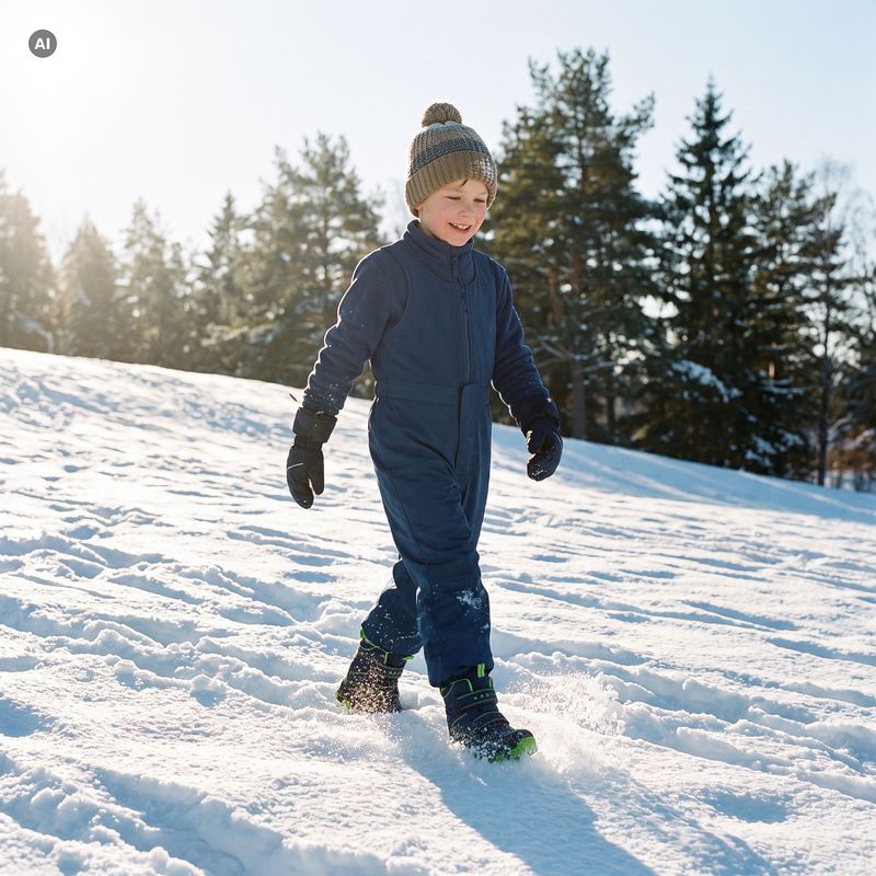 Kinder-Skihose KADVA Totto KDG WP 5K/3K marineblau 6
