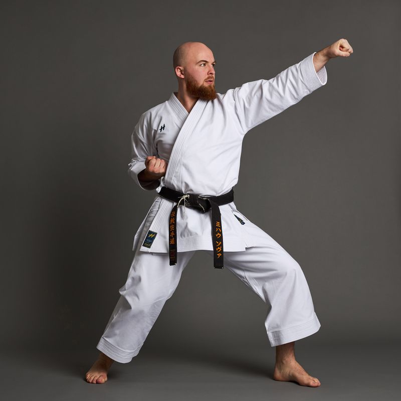 Karateanzug HOOK Karate - Ready to Competition Wettkampf- Weiß 19