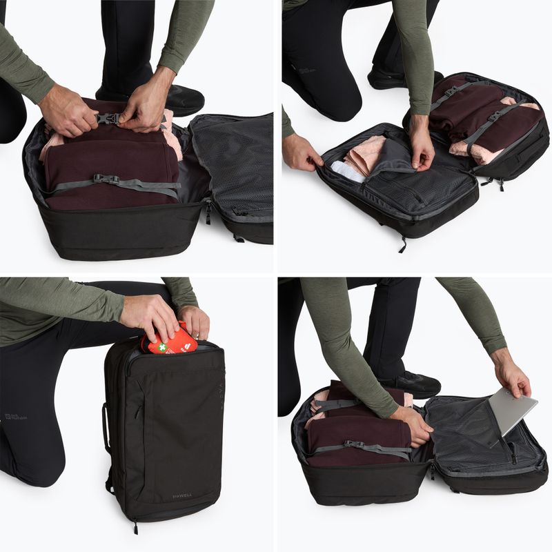 Tourenrucksack KADVA traWELL 28 l schwarz 7