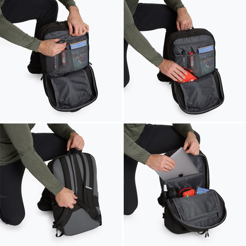 Kadva anyWAY 25 l Wanderrucksack schwarz 7